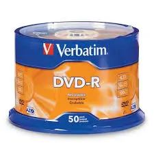 Verbatim DVD-R, 50pcs