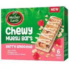 Chewy muesli bar - Berry smoothie