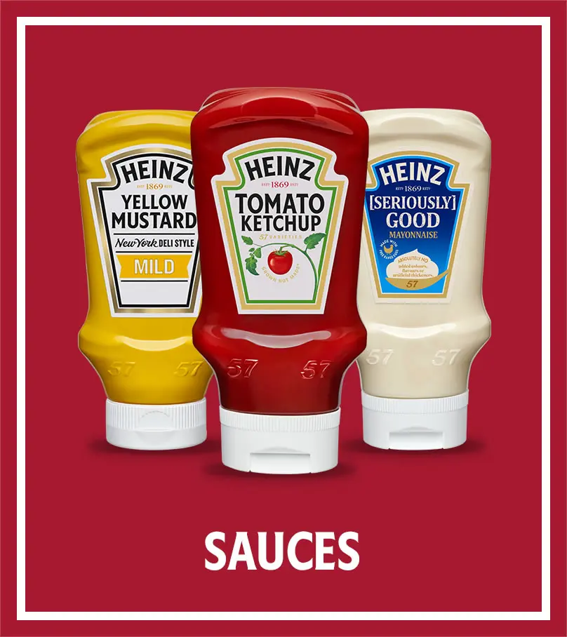 HEINZ sauces