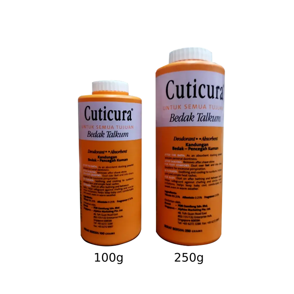 Cuticura talcum powder