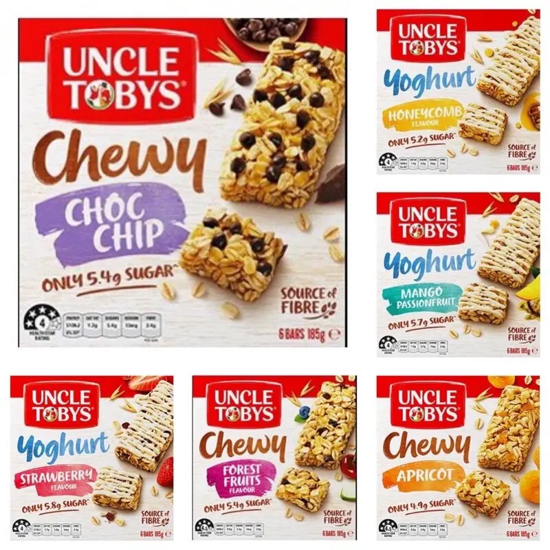 UNCLE TOBY muesli bar