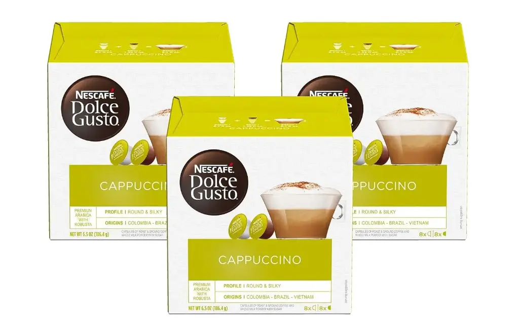NESCAFE dolce gusto, Cappucino pods