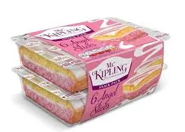 Mr Kipling Angel slices, 2 packs