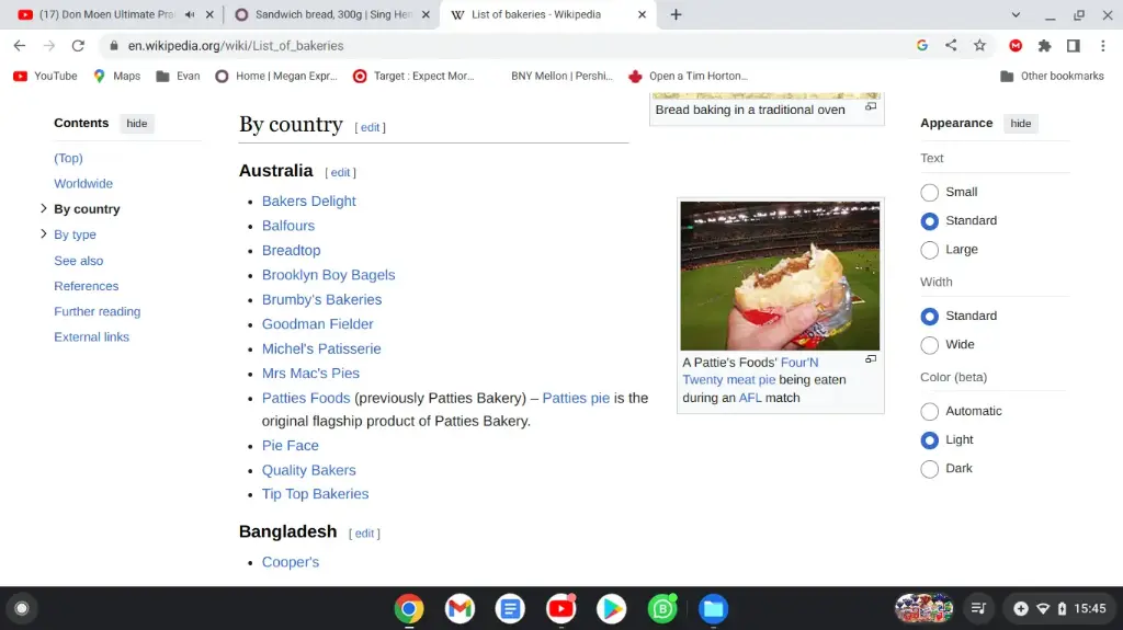 Sandwich bread, 300g
