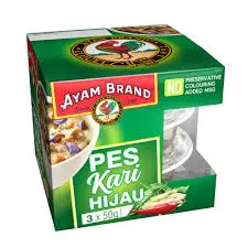 AYAM Brand- Green curry paste, 100g x 8s