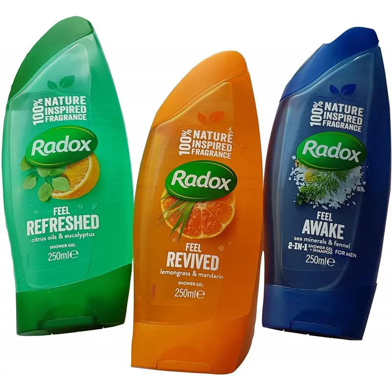 Radox shower gel