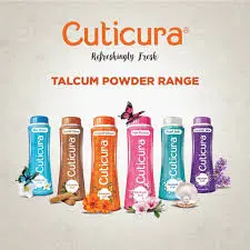 NEW Cuticura talcum powder