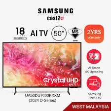 SAMSUNG 18 AI TV, 50in