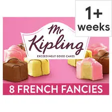 Mr Kipling, 8 French fancies
