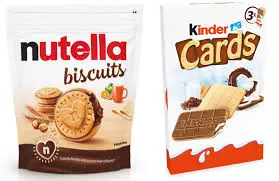 NUTELLA biscuits