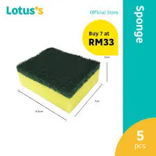 Sponge for washing plates