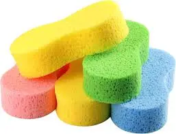Coloured sponge, 4s