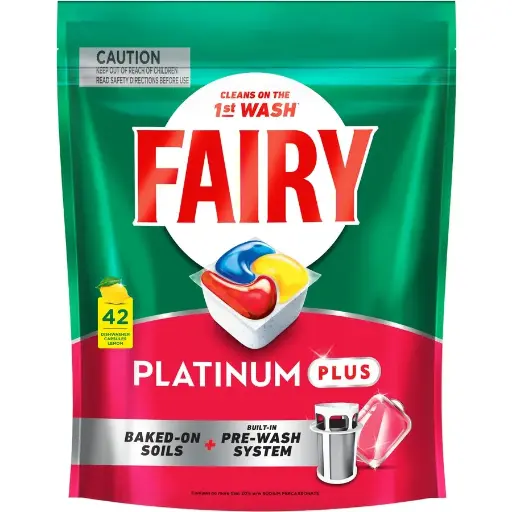 FAIRY dishwasher tablets, 42s