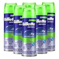 GILLETTE shaving cream