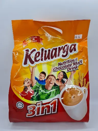 Keluarga breakfast drink