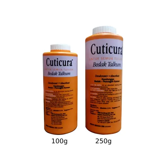 Cuticura talcum powder