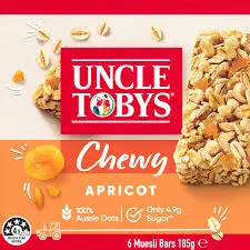 Uncle Toby's muesli bar