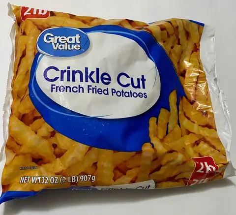 Crinkle fries