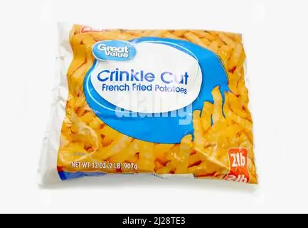 CRINKLE Fries, 1kg
