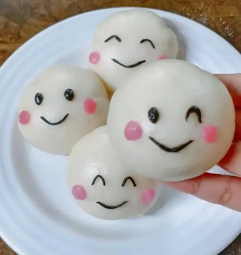 FOOHING- Mini paus, 10pcs (red bean; butter almond, butter cream, 8-pochar)?