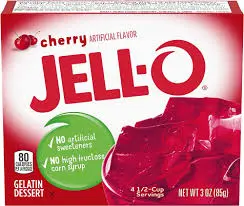 JELLO- Cherry
