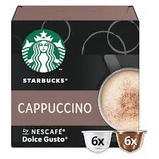 STARBUCKS Cappuccino pods, 10s
