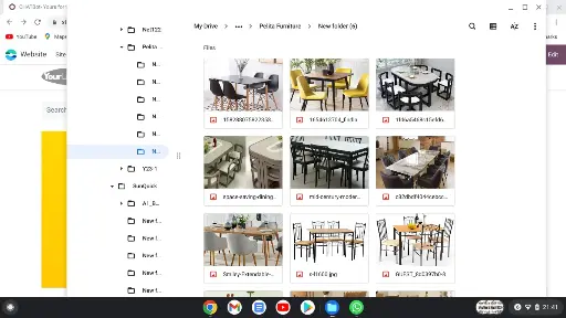 HOME DEPOT- Dining table (6s/8s/10s)