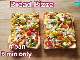 Breaded pizza