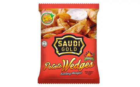 Potato wedges, 1KG