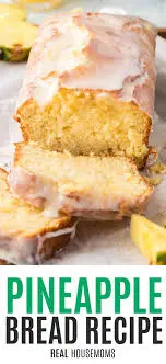 Pineapple bread loaf