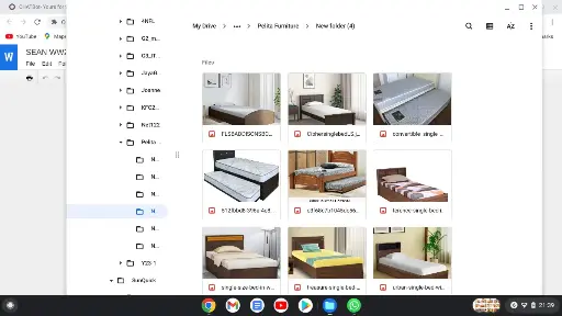 WOODY_ Bed Frame (single/doublebed)