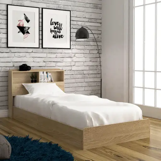 TRICIA - Single bed frame (wood)