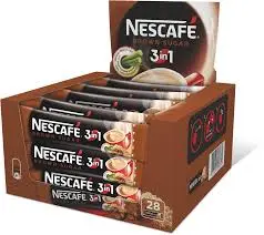 NESCAFE 3in1, with brown sugar