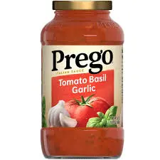PREGO sauce- Tomato basil garlic