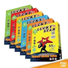 LUCKY Star Coloured paper, 450s